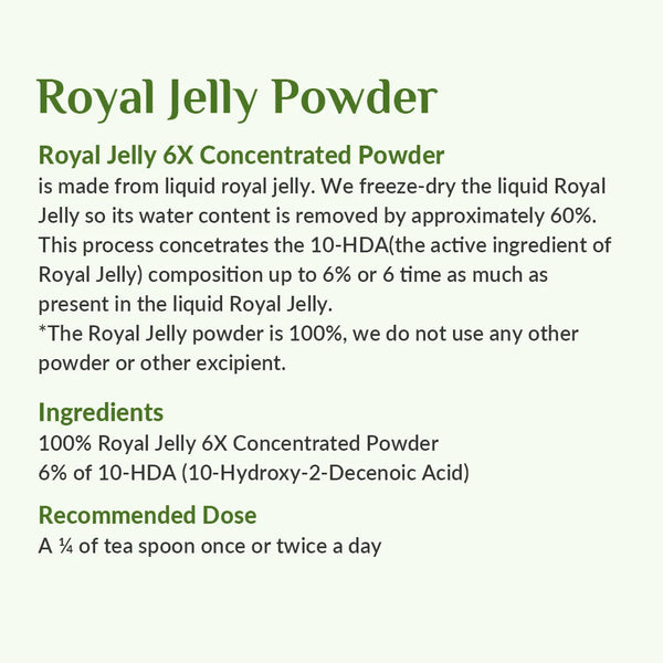 Royal Jelly Powder Plus 150g