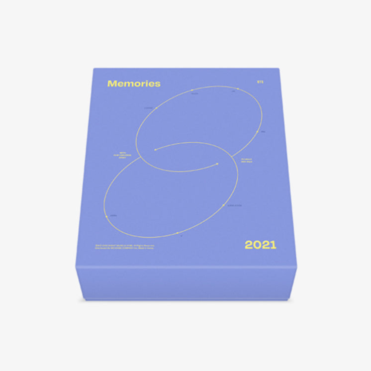 [SOLD OUT]  BTS Memories of 2021 DVD (Blue-ray version)