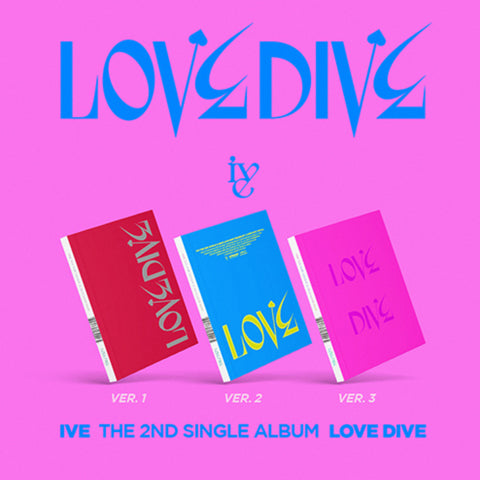 [SOLD OUT] IVE - 2nd Single [LOVE DIVE] (Random ver.)