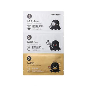 TAKO PORE Gold King 3 Step Nose Pack