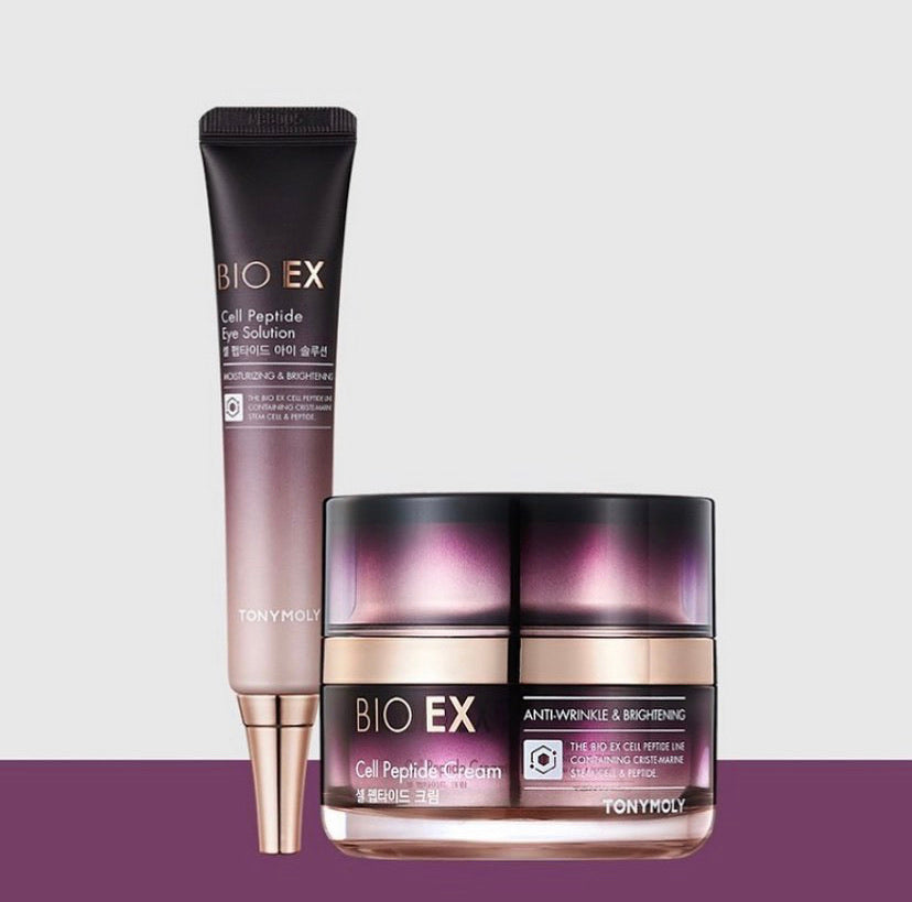 BIO EX Cell Peptide CREAM & EYE CREAM Set